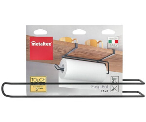 Porte-essuie-tout En Inox Metaltex - Support De Cuisine Pratique Et Design Pour Ranger Vos Rouleaux