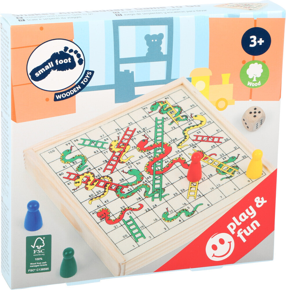Snakes and Ladders Game To Go