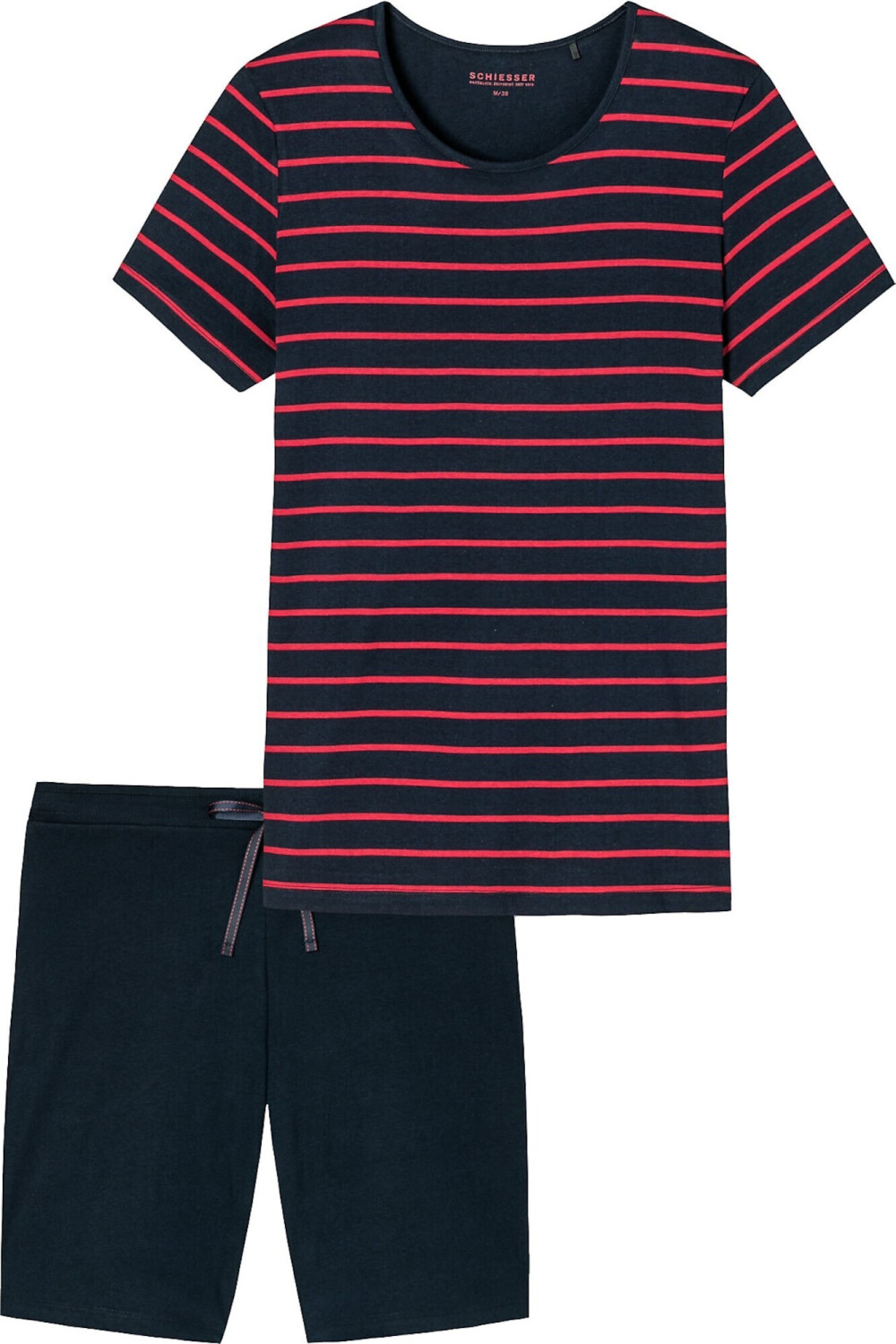 Schiesser selected! premium Pajamas short stripes multicolor 2