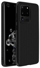 Rhinoshield Coque Samsung Galaxy S20 Ultra nid d'abeille carbone solidsuit noir