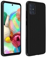 Rhinoshield Coque Samsung Galaxy A71 flexible antichoc soft touch solidsuit noir