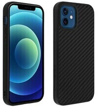 Rhinoshield Coque iPhone 12 / 12 Pro nid d'abeille carbone solidsuit noir
