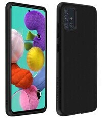 Rhinoshield Coque Samsung Galaxy A51 flexible antichoc soft touch solidsuit noir