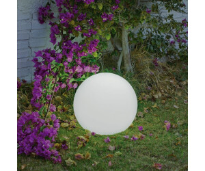 Boule lumineuse flottante solaire piscine BULY20 blanche LED RGBW IP68