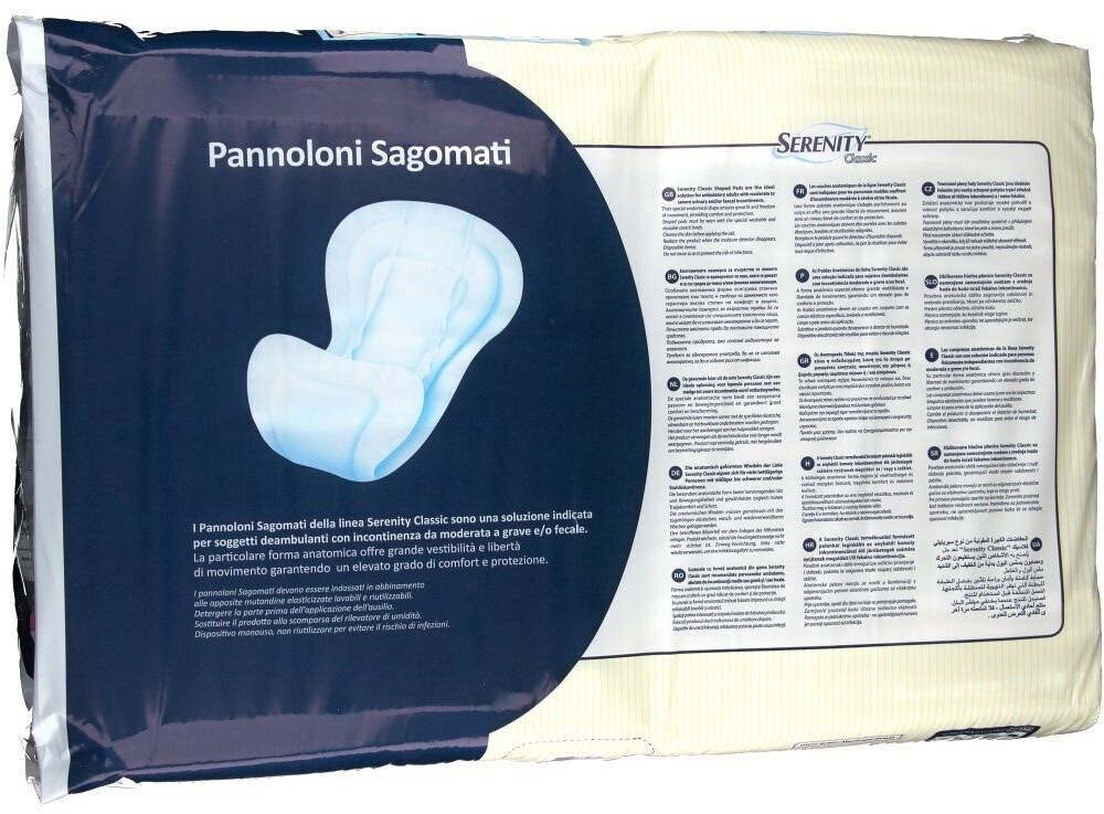 Serenity Soft Dry Pannolone Sagomato Extra 30 Pezzi