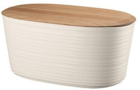 e-my Boîte à pain Tierra blanc lait 10L