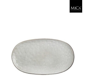 Plateau à Gâteau En Céramique Gris - H10 X Diam.27 Cm, Fait Main, Lave-vaisselle Et Micro-ondes Safe