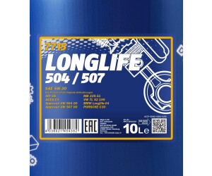 Mannol Longlife 5W-30 10L ab 37,09 €