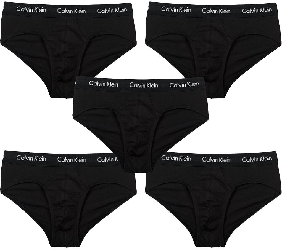 Calvin Klein Underwear 5 PACK - Briefs - schwarz, weiß/black