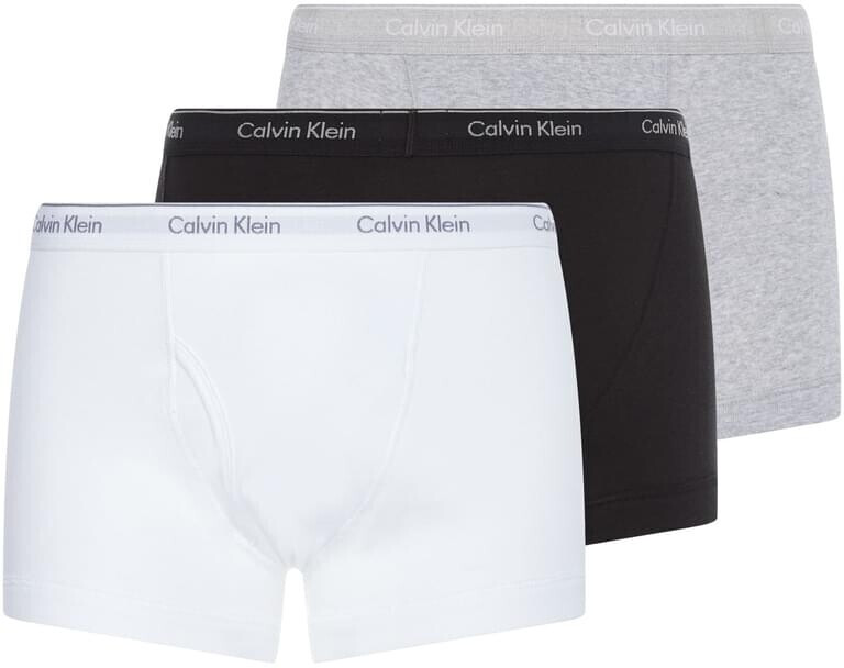 Buy Calvin Klein Boxershorts 3-Pack black/White/Grey Heather  (000NB1893A-MP1) from £23.03 (Today) – Best Deals on
