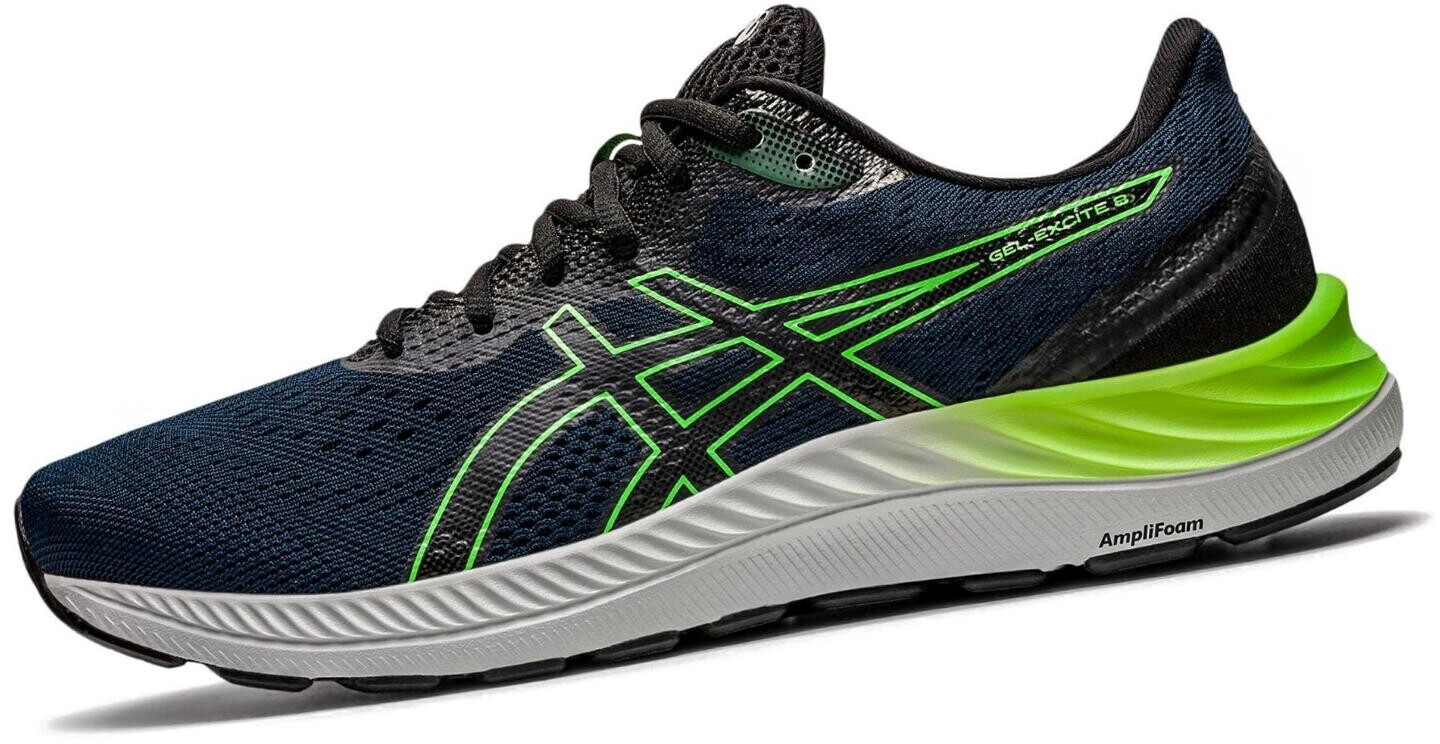 asics aggressor 1 grey royal blue