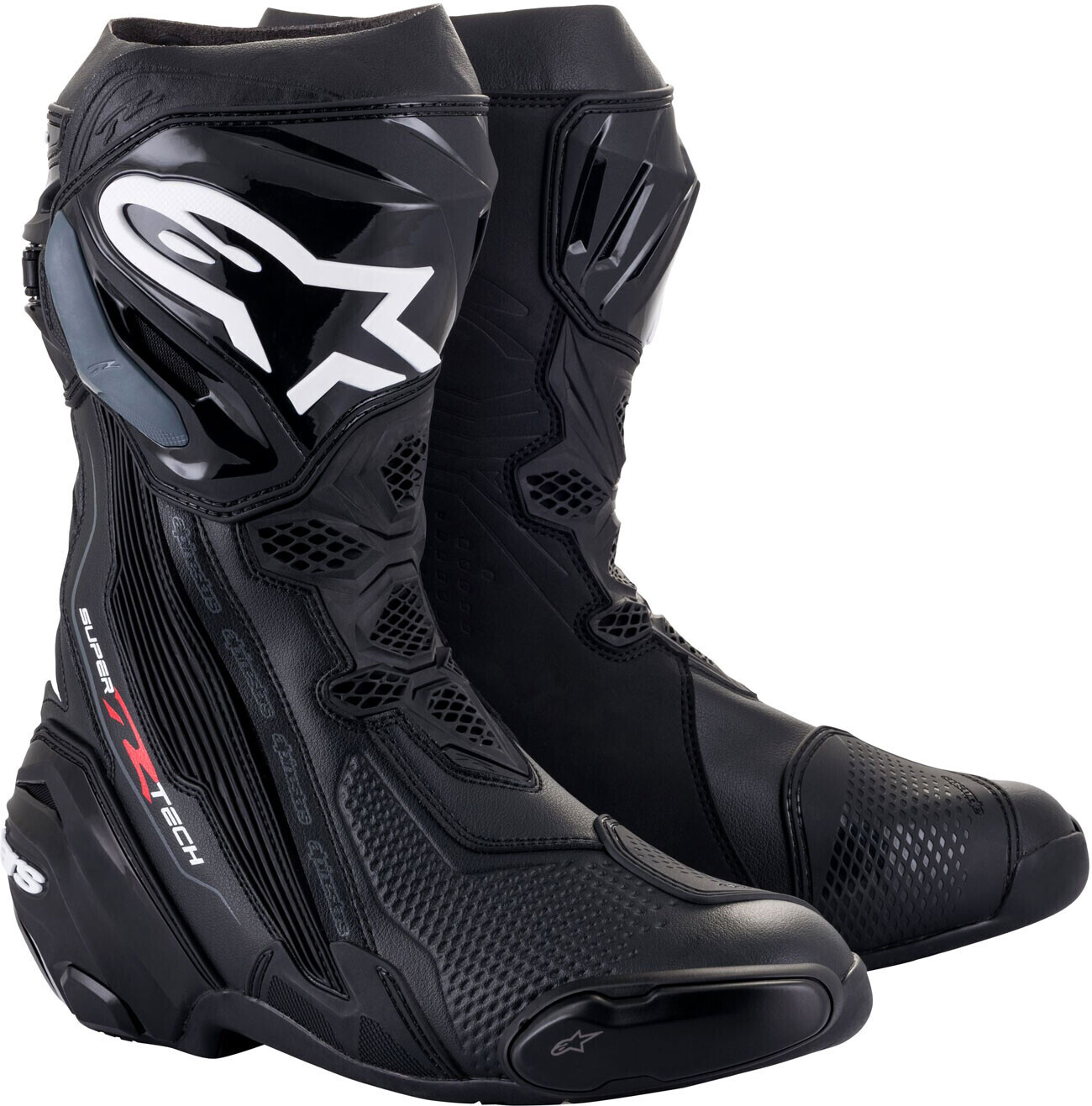 Photos - Motorcycle Boots Alpinestars Supertech R Boot black  (2021)