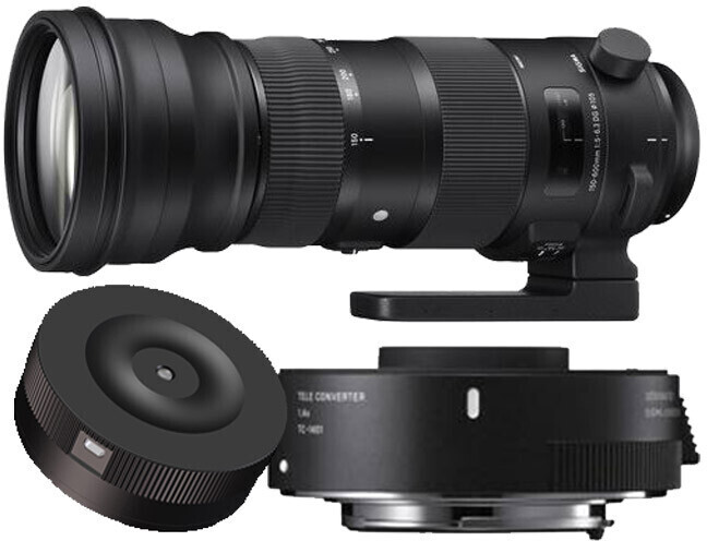 Sigma 150-600mm f5.0-6.3 DG OS HSM Sport Nikon + TC-1401 + USB Dock