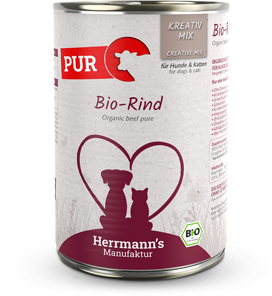 Herrmann's Creative Mix Dog & Cat Pure Organic Beef