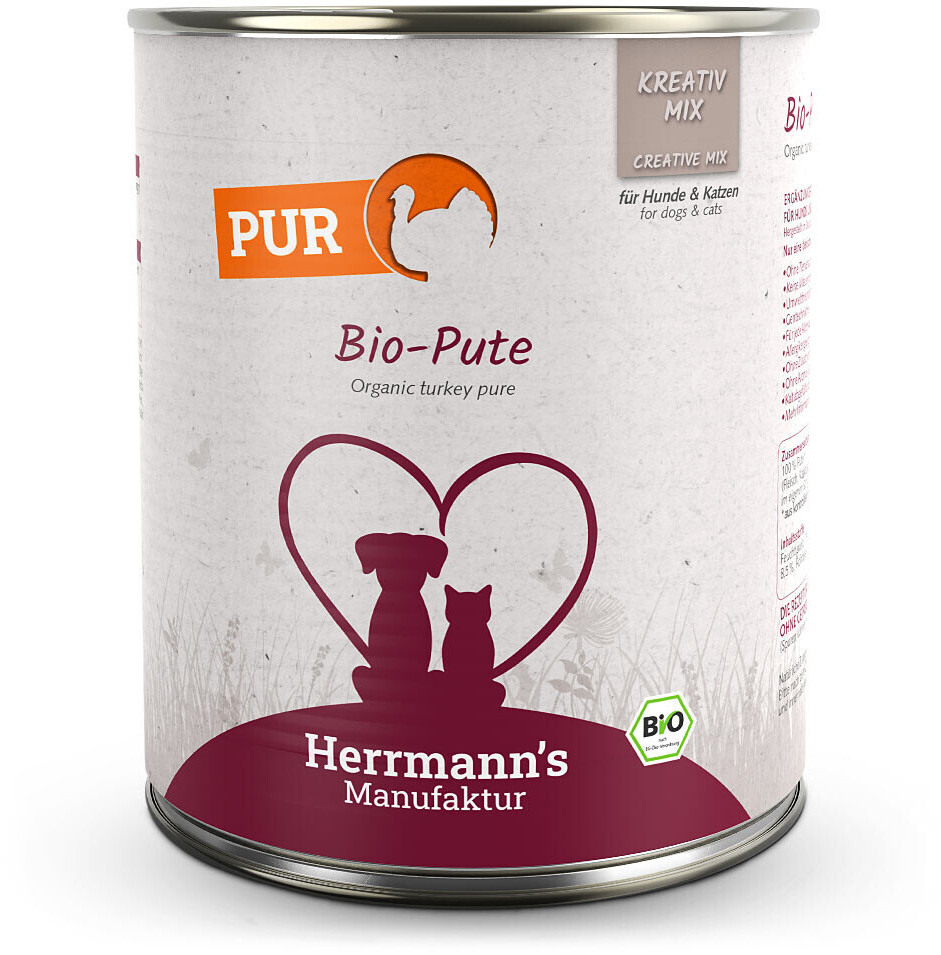 Hermanns Creative Mix Dog & Cat Pure Organic Turkey