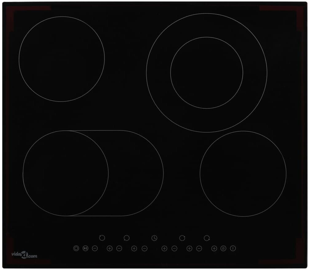 vidaXL 4 Zone Ceramic Hob 6600 W