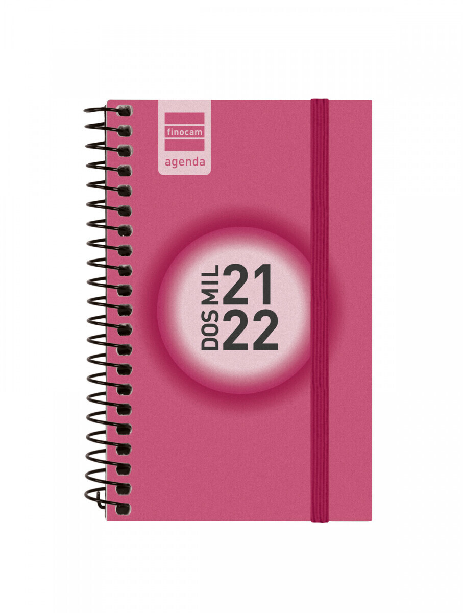 Finocam School Calendar 2021-22 Espir Color E3 W/2P Catalan Pink