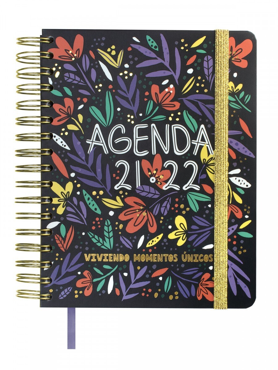 Finocam Agenda 16 Months 2021-22 Vitae Black