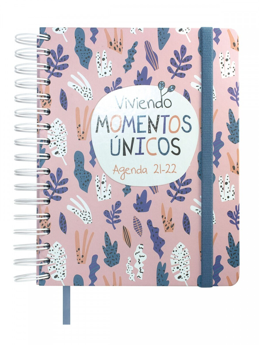 Finocam Agenda 16 Months 2021-22 Vitae Pink