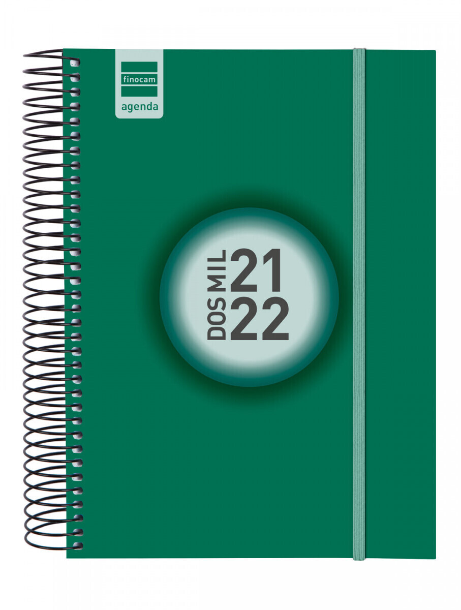 Finocam School Calendar 2021-22 Espir Color E10 D/P Green