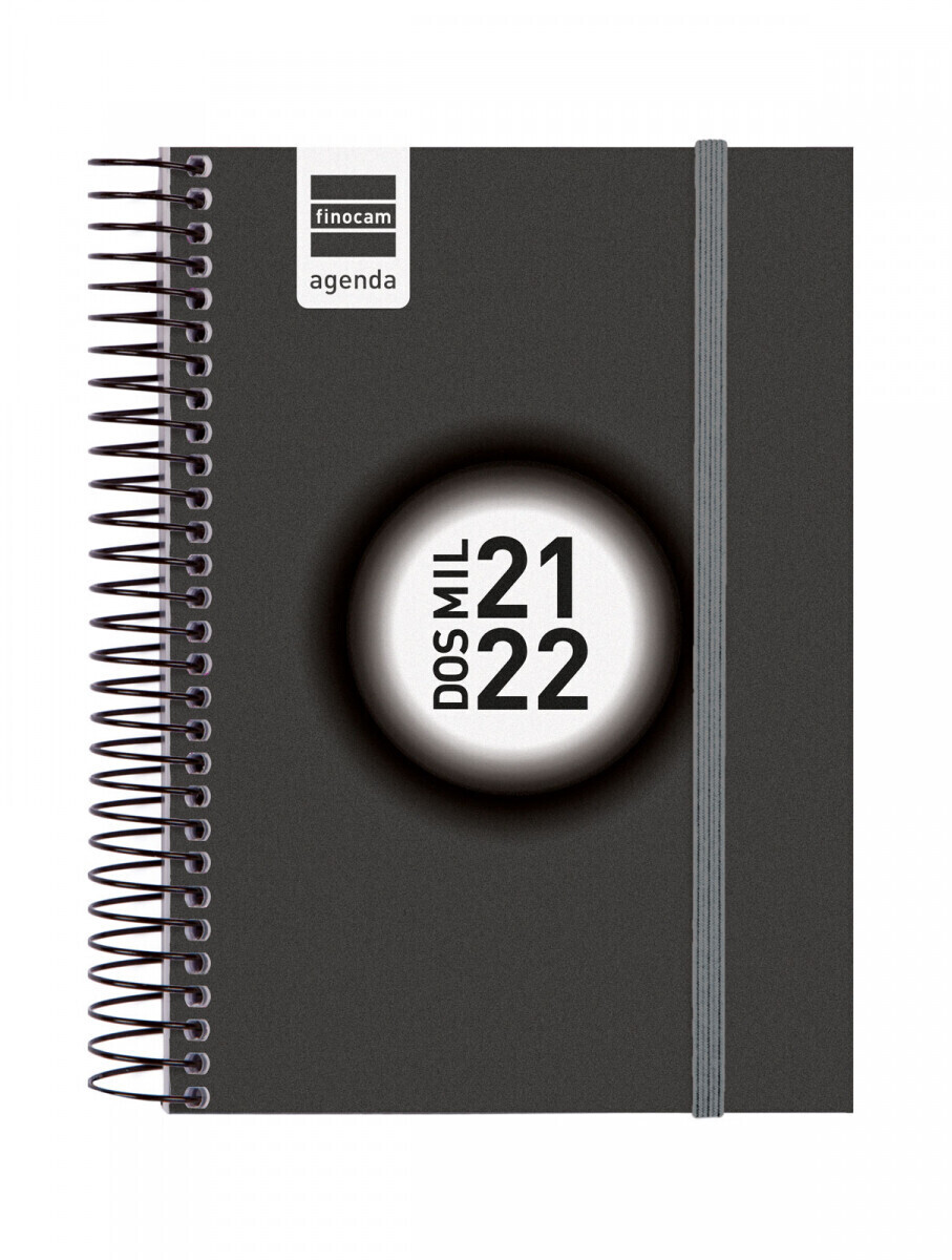 Finocam School Calendar 2021-22 Espir Label E8 D/P Black