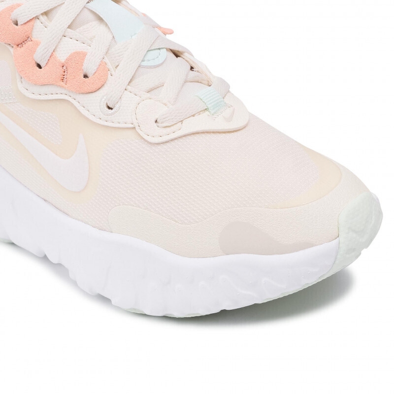 nike react art3mis white bright crimson