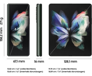 スマートフォン本体 Galaxy Z Fold3 Phantom green 256GB samsung-galaxy-z-fold-3-