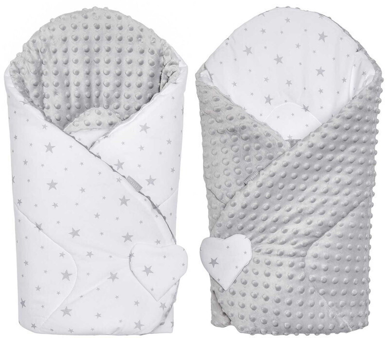 Sevira Kids Minky réversible gris