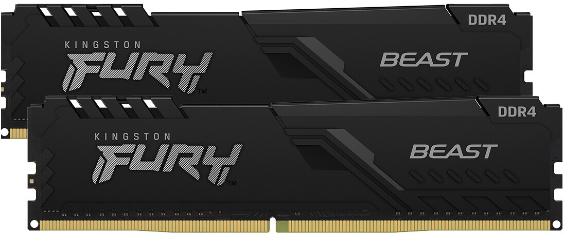 Kingston FURY Beast Kit 16 Go deux barrettes DDR4-3733 CL19 (KF437C19BBK2/16)