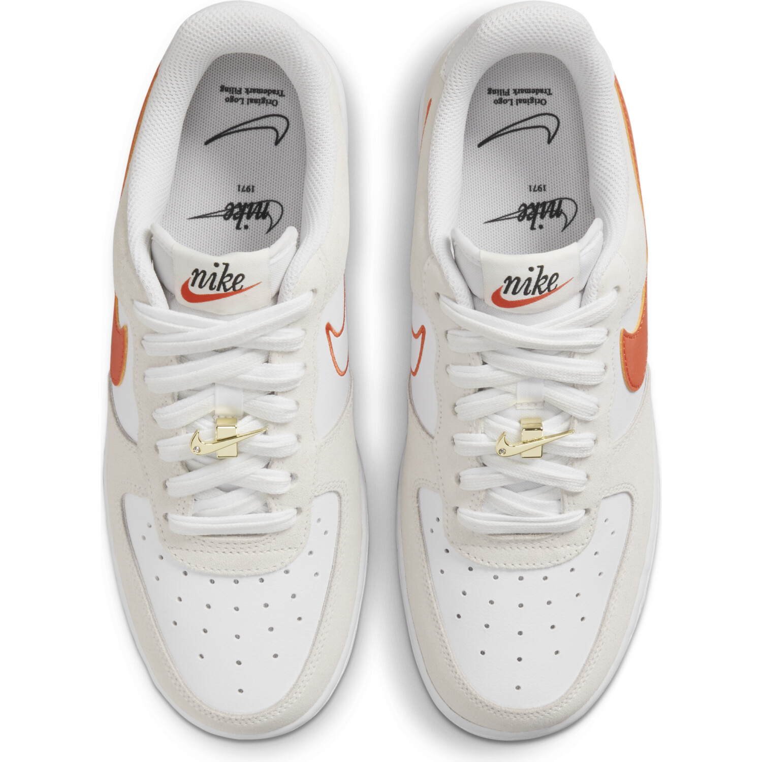 Nike Air Force 1 '07 SE Women white/orange/summit white au meilleur prix sur idealo.fr