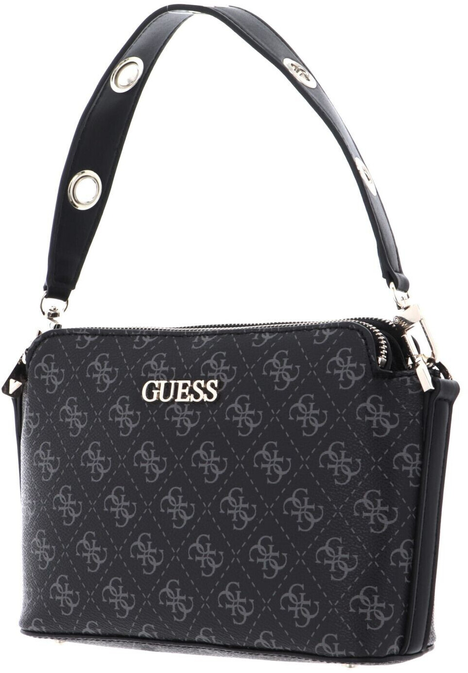 Guess Washington Double Zip Crossbody Bag black Multi ab 89,10