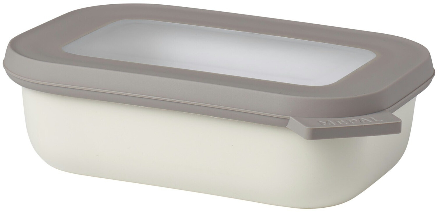 Rosti Mepal Cirqula Airtight Container rectangular 0,5 L Nordic White