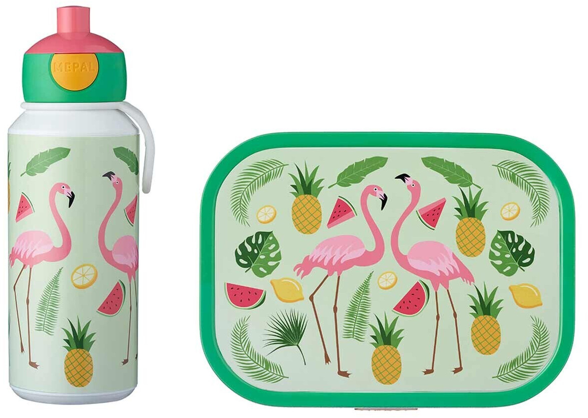 Rosti Mepal Campus Lunch Set 2 pcs Tropical Flamingo