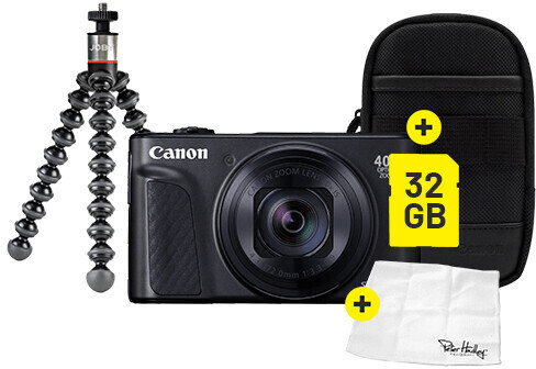 Canon PowerShot SX740 HS Starter Vlogkit Black