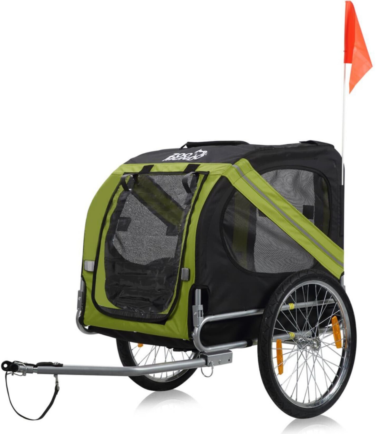 Zoomundo Dog Trailer green/black
