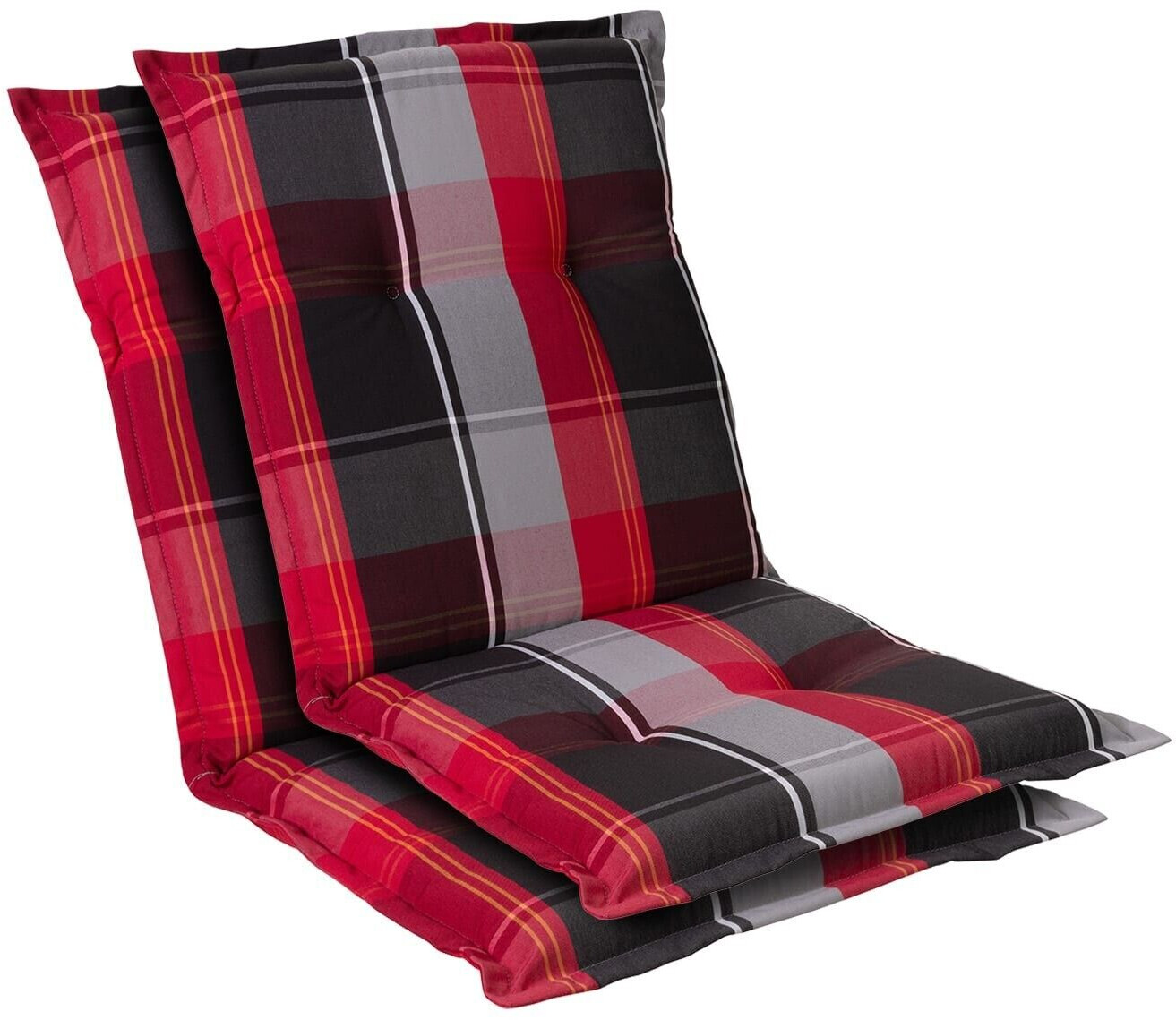 Blumfeldt Prato 50x100x8cm 2 pieces red/black