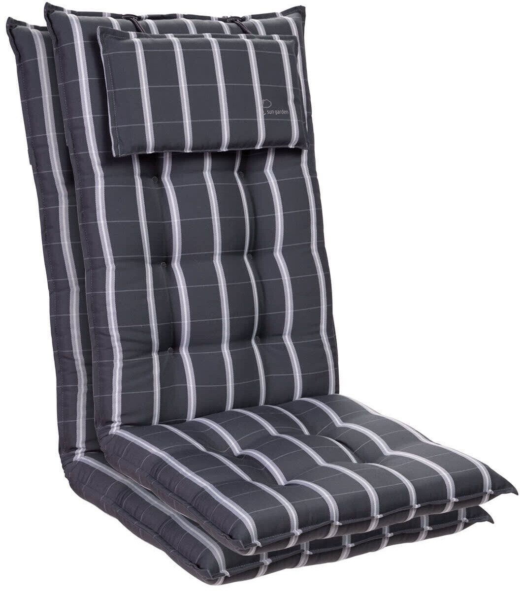 Blumfeldt Sylt 50x120x9cm 2 pieces gray/lightgray