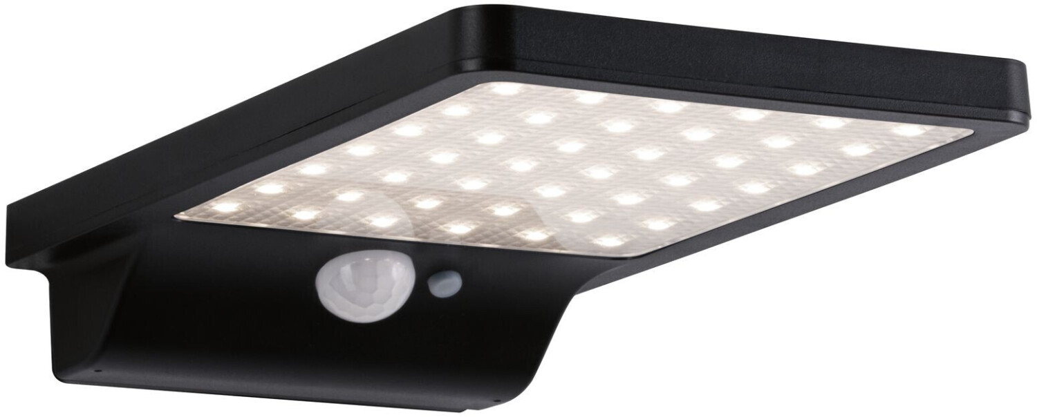 Paulmann Solveig mit LED ab Preisvergleich 26,58 bei (95393) € | schwarz 350lm Bewegungsmelder IP44 Solar 3000K