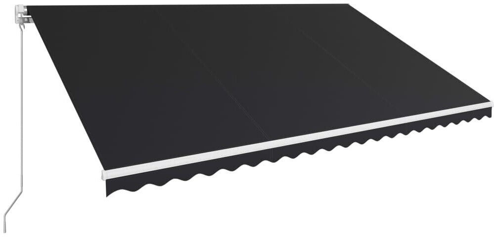 vidaXL Articulated Arm Awning 500 x 300 cm Anthracite (3051221)