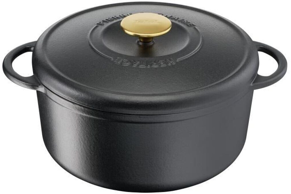 Tefal Cocotte Pierre Gagnaire Heritage 21 cm noir