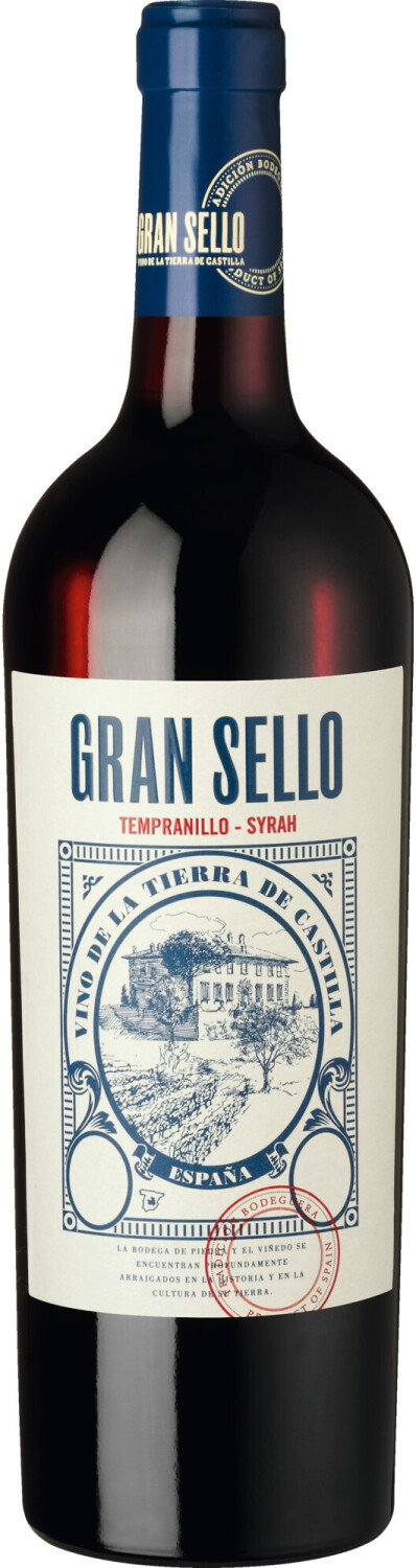 Gran Sello Tempranillo Syrah Vino de la Tierra Castilla 0,75l ab 6,49 € |  Preisvergleich bei
