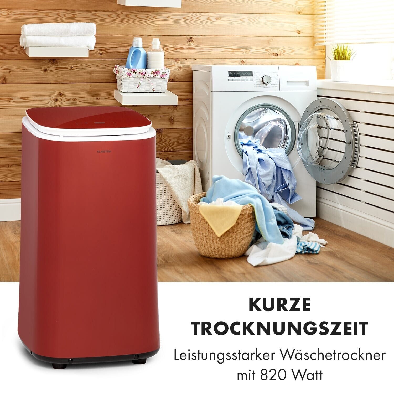 Klarstein MNW7-Dryer 50L red
