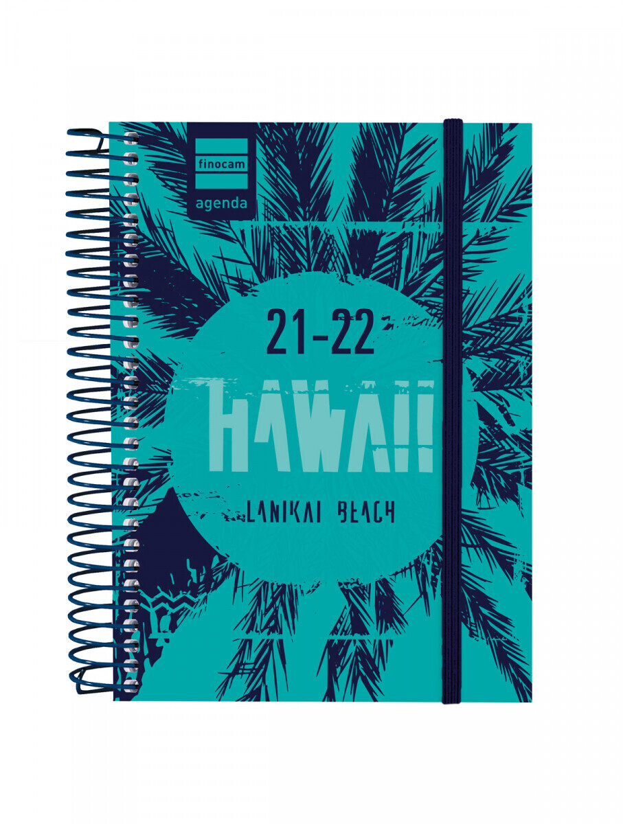 Finocam Agenda 2021-22 Secundaria 8º Hawaii D/P