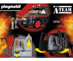 Soldes Playmobil Le fourgon de l'Agence tous risques (70750) 2024 au  meilleur prix sur