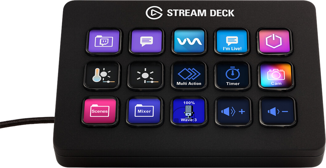Amazon | Elgato Stream Deck MK.2エルガトストリームデックMK.2 【 15キー配列】「 Call of Duty®:  Black Ops 6 」スペシャルエディション  ライブコンテンツ作成用のコントローラー配信者向けデバイスOBS/Twitch/YouTube連携Mac/PC対応 | Elgato |  外付TVチューナー 