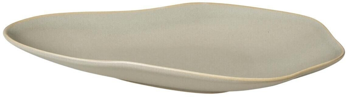 Broste Copenhagen Limfjord plate (14 x 24 cm) Soft brown