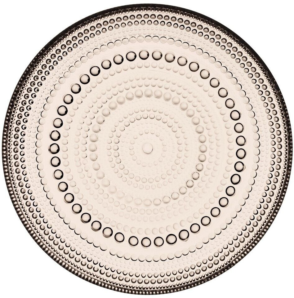 iittala Kastehelmi plate (17 cm) linen