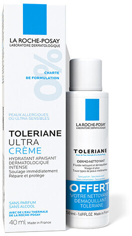 La Roche Posay Toleriane ultra crème + dermo-nettoyant (50 ml + 40 ml)