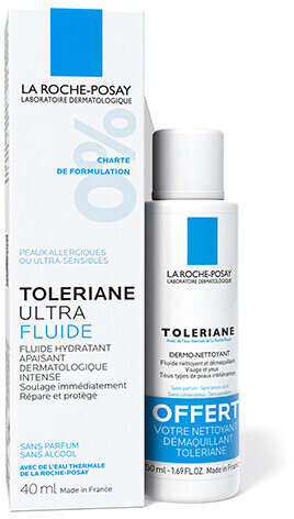 La Roche Posay Tolériane Ultra Fluide + Dermo-nettoyant (40 ml + 50 ml)