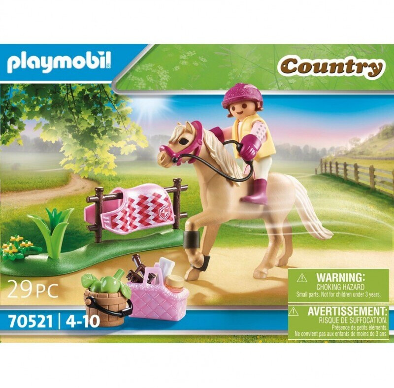 Playmobil 70522 Cavalière avec Poney Gris- Country- Le Poney Club- Poney à  Collectionner équitation : : Jeux et Jouets